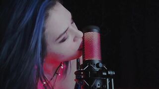 ASMR SLOW SENSUAL LICKING MICROPHONE ????????????