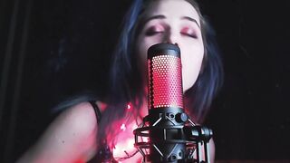 ASMR SLOW SENSUAL LICKING MICROPHONE ????????????