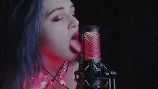 ASMR SLOW SENSUAL LICKING MICROPHONE ????????????