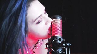 ASMR SLOW SENSUAL LICKING MICROPHONE ????????????