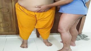 (Horny Granny ko Coda) Indian Sexy Priya Granny fucking with 18y old padosi - Hindi Audio