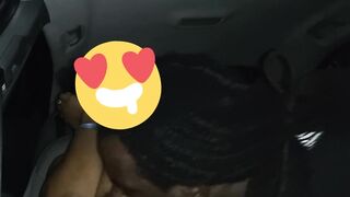 GORILLA PUNCHER SUCKING ON EBONY FREAK BIG OL TITTIES IN 2021 CHEVY MALIBU!!!!