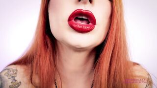 Deep Red Lips JOI Free Preview