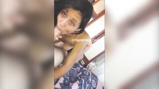 Turkish Teen Gives Sloppy BJ