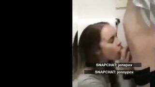 she blows for her snapchat followers