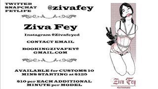 Ziva Fey Quick Strip Tease