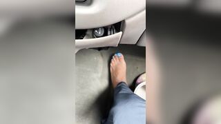 Ebony foot candy, pretty feet