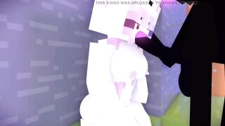 Minecraft porn Girl suck dick Enderman JENNY SEX MOD