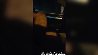 I drive and undress in public. Caught masturbating