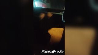 I drive and undress in public. Caught masturbating