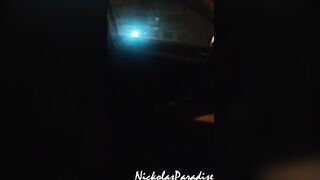 I drive and undress in public. Caught masturbating