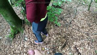 Suck and get fuck by a hiker