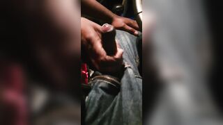 Handjob in Car by my wife at Public Place