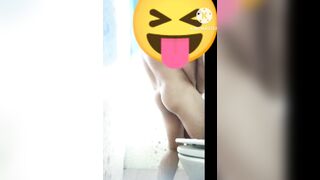 My ex girlfriend sex toylet dogy style