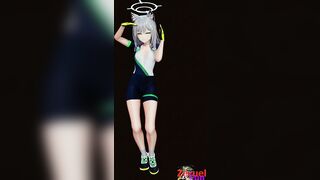 MMD-B Tall BluArc Time Moment bike-N - Emerald Suit Color Edit Smixix