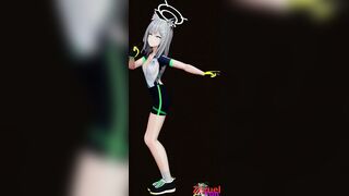 MMD-B Tall BluArc Time Moment bike-N - Emerald Suit Color Edit Smixix