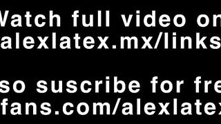 Alex's swing play T1, anal play and masturbation - Alex Latex