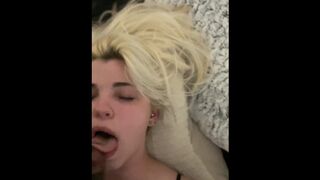 Salina Starx becomes submissive and gets facefucked rough