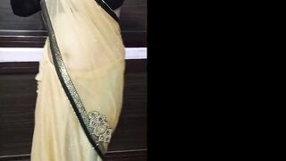 I m completely naked. I took off my saree during dance felt so much hot and horny