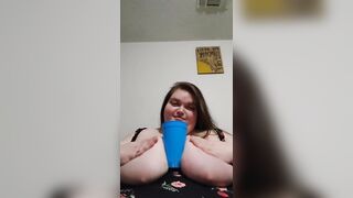 Mothers Day POV Tease of Fat SSBBW Mommy Milkers Cum for Mommy!