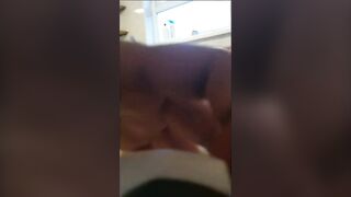 Step mom loud moaning fuck in bathroom with step son