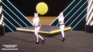 MMD GIRL CRUSH - Oppa, Do you Trust Me Sexy Kpop Dance Ahri Seraphine 4K Leauge Of Legends Hentai