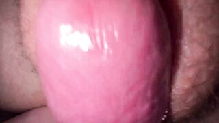 Close up fuck with teen stepsister, tight creamy pussy