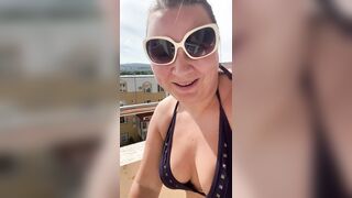 ON OUTDOOR PISSING MY HAIRY PUSSY, IT'S VERY RISKY, PEOPLE MIGHT SEE ME & SCREAM. I SHOW MY BIG WHITE BOOBS. PISSING ON OUTDOOR