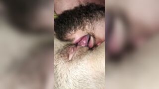 I lick her pussy lovingly