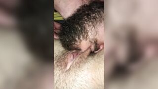 I lick her pussy lovingly