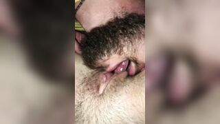 I lick her pussy lovingly