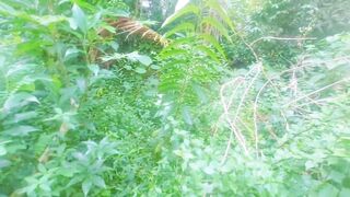 Srilankan Petite Village Girl Outdoor Sex hot Couple part 1