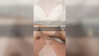 Freund betrügt seine Freundin auf Snapchat mit Ihrer besten Freundin und creampied Sie in den Arsch