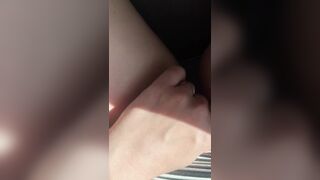 Upsss I forgot to put on panties | car | pussy | no panties