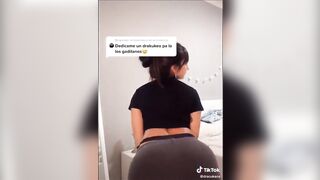 TikTok (38)- Amateur exposing ass in public seethrough thong