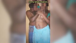 Indian wife blowjob and doggystyle fucked by neighborhood friend