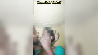 Indian wife blowjob and doggystyle fucked by neighborhood friend