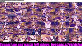 Genshin Impact - Fischl - Sexy Dance Xray Clothes + Sex Lying Doggystyle (3D HENTAI)