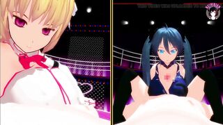 NTR Sex With Friends' Girlfriends + Splitscreen (3D HENTAI)