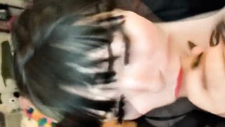 Daddy's Goth Cumslut Takes 4 Loads (Extended Preview)