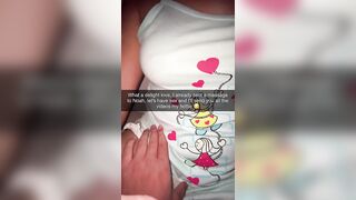 Cheerleader wants to fuck classmate on Snapchat