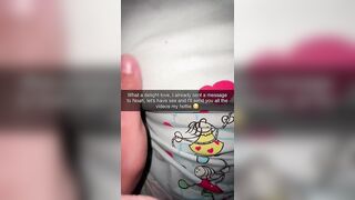 Cheerleader wants to fuck classmate on Snapchat