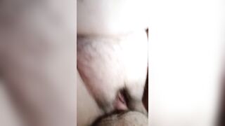 Close up small dick creampie