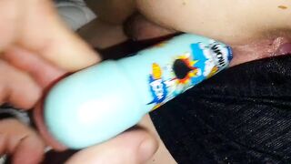 Fucked with vibrator