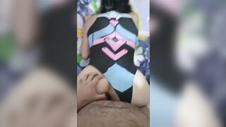 POV You're Fucking D.Va From Behind