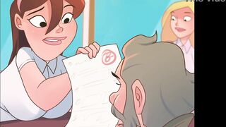 The slutty college student - The Naughty Home Animation