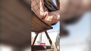 Playing With Pussy On Public - Fuck Myself With Dildo At Friends House