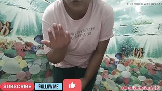 College Girl in Hostel Baathroom Video