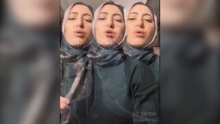 Hijabi belly dancer fap challenge