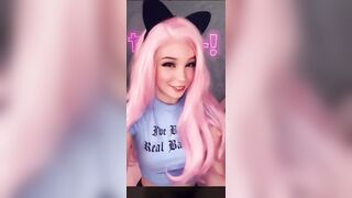 Belle Delphine Leaks Tits on Twitter (Real)!